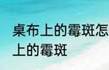 桌布上的霉斑怎么去除 如何去除桌布上的霉斑